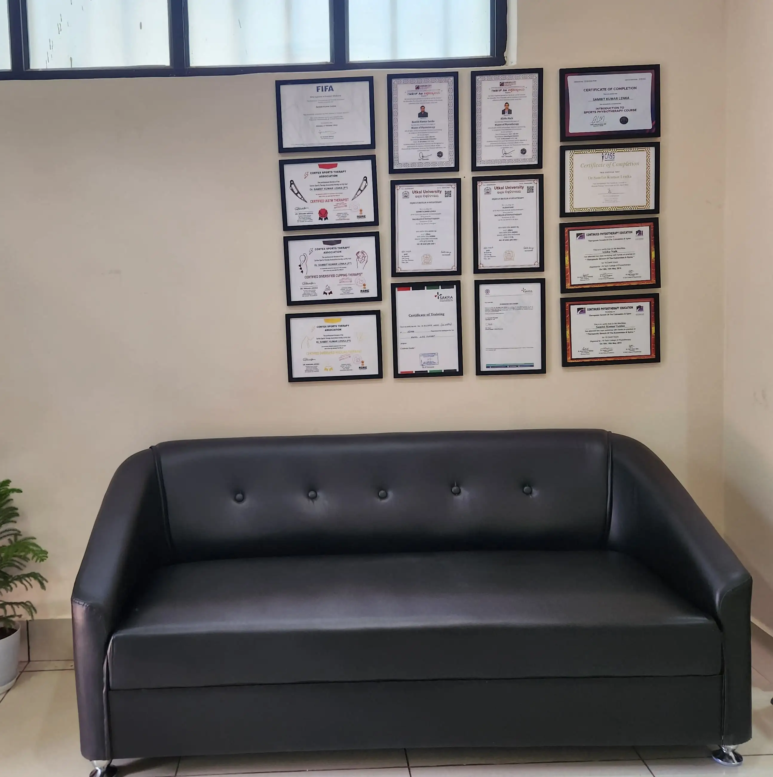 Modern physiotherapy equipment